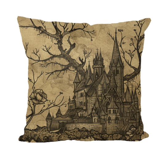 Moonbound Owl Throw Pillows