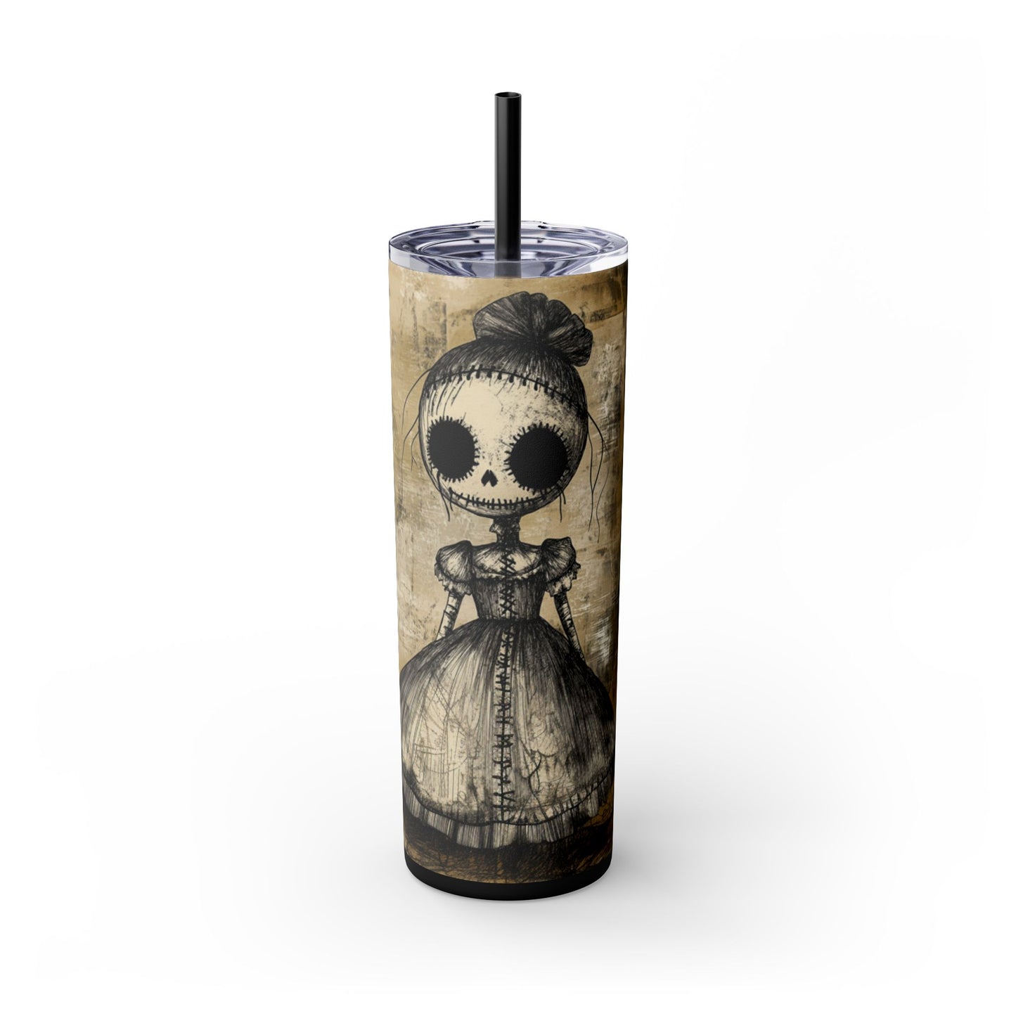 Wickedly Stitched 20oz Skinny Tumbler