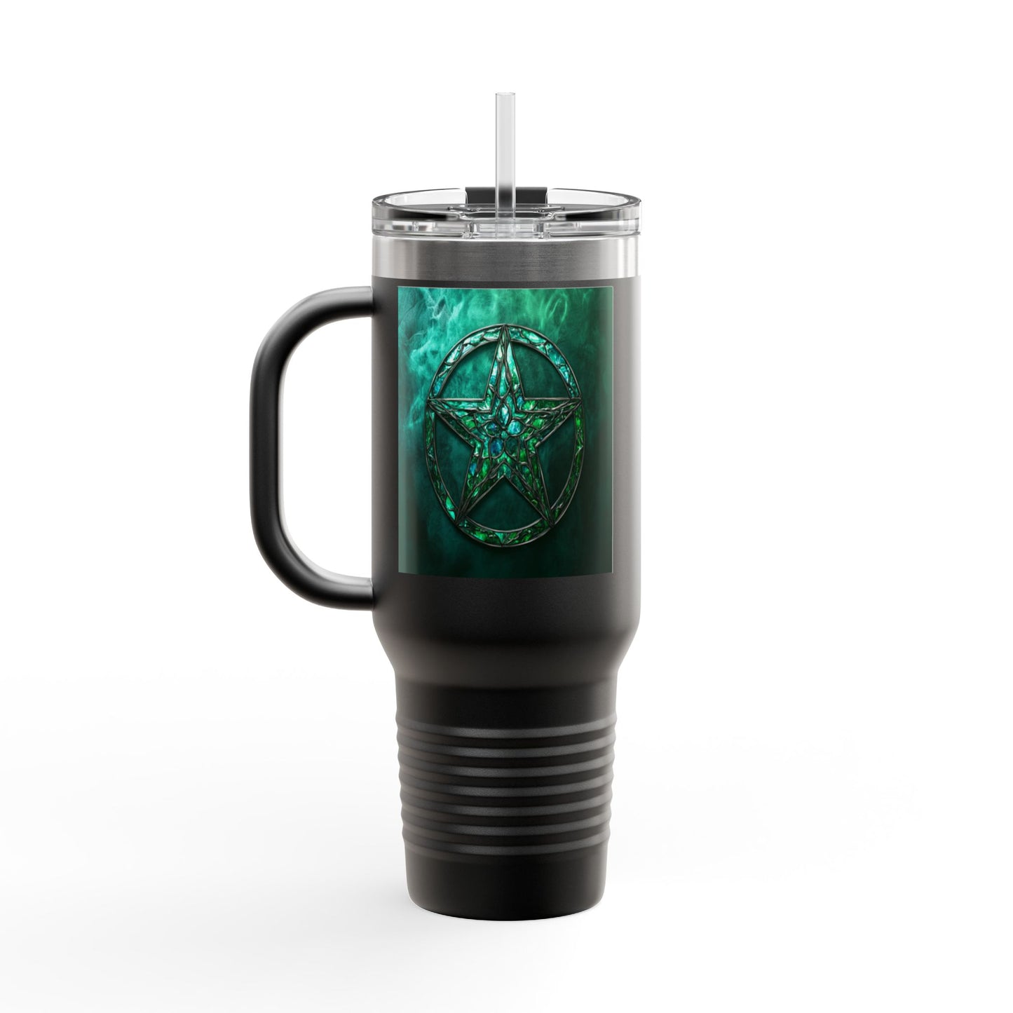Emerald Pentacle 40oz Tumbler