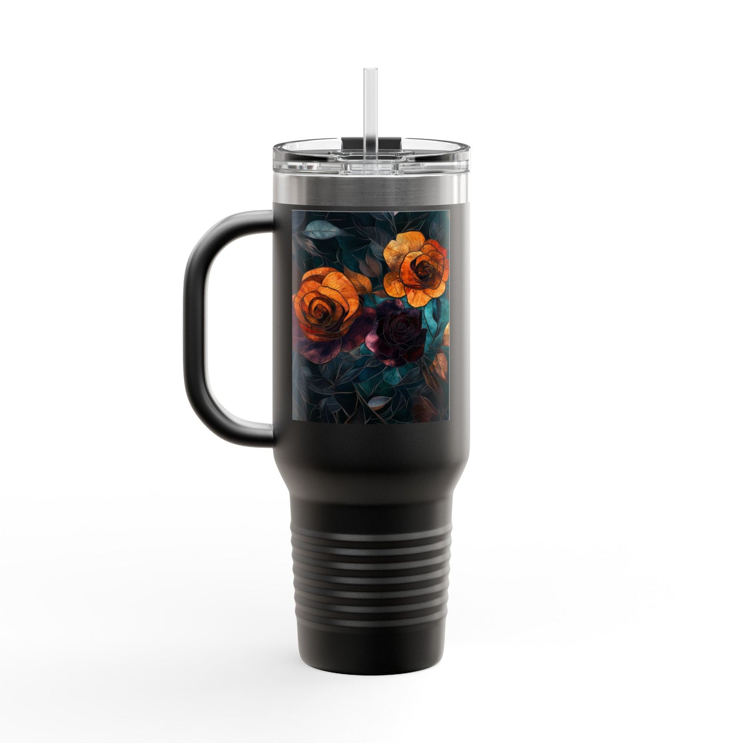 Gothic Floral 40oz Tumbler