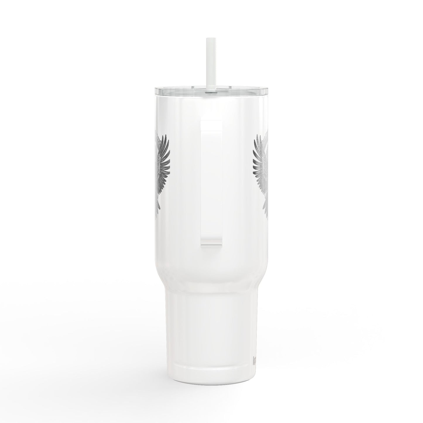 Engraved Raven 40oz Tumbler