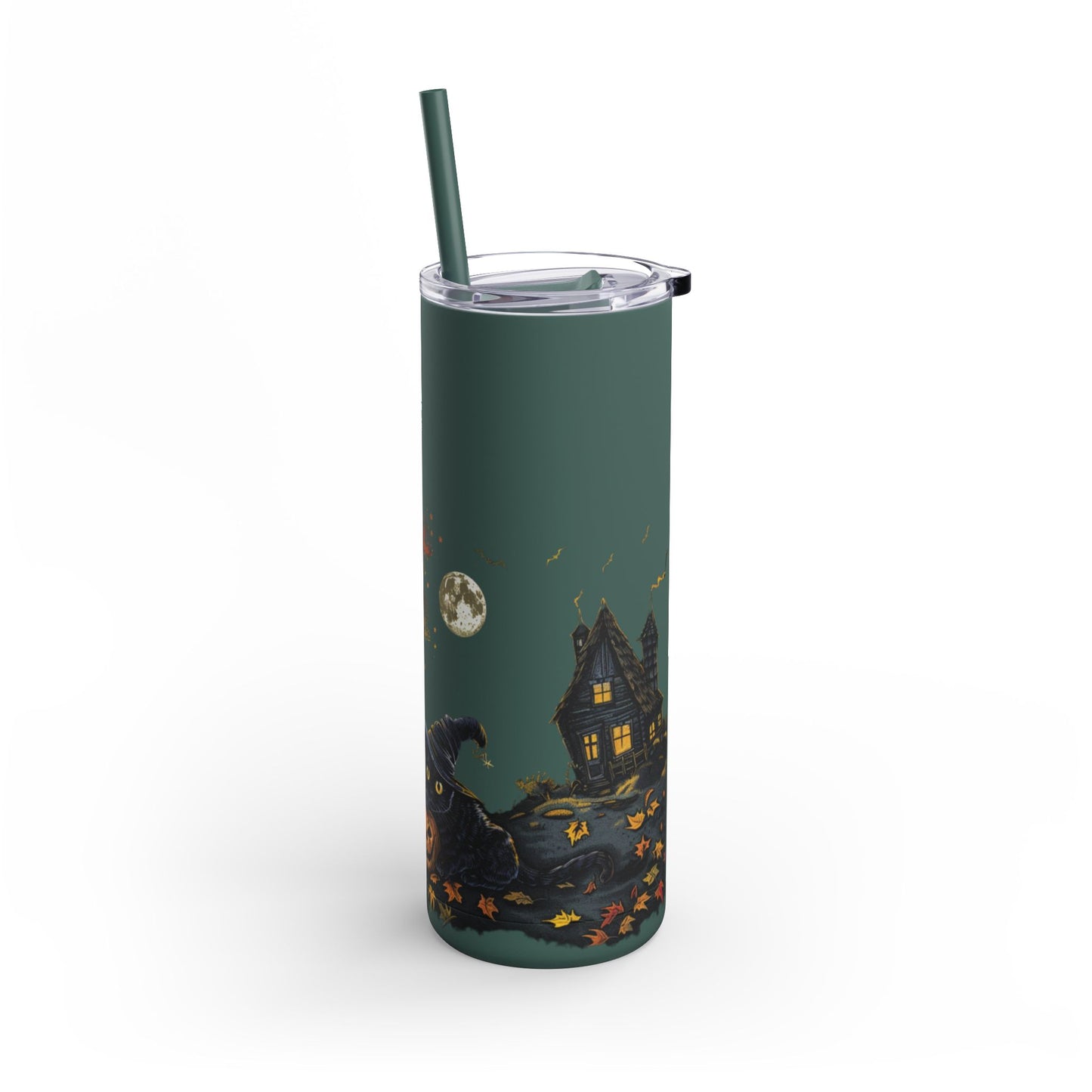 Pumpkin Purrfection Skinny 20 oz Tumbler