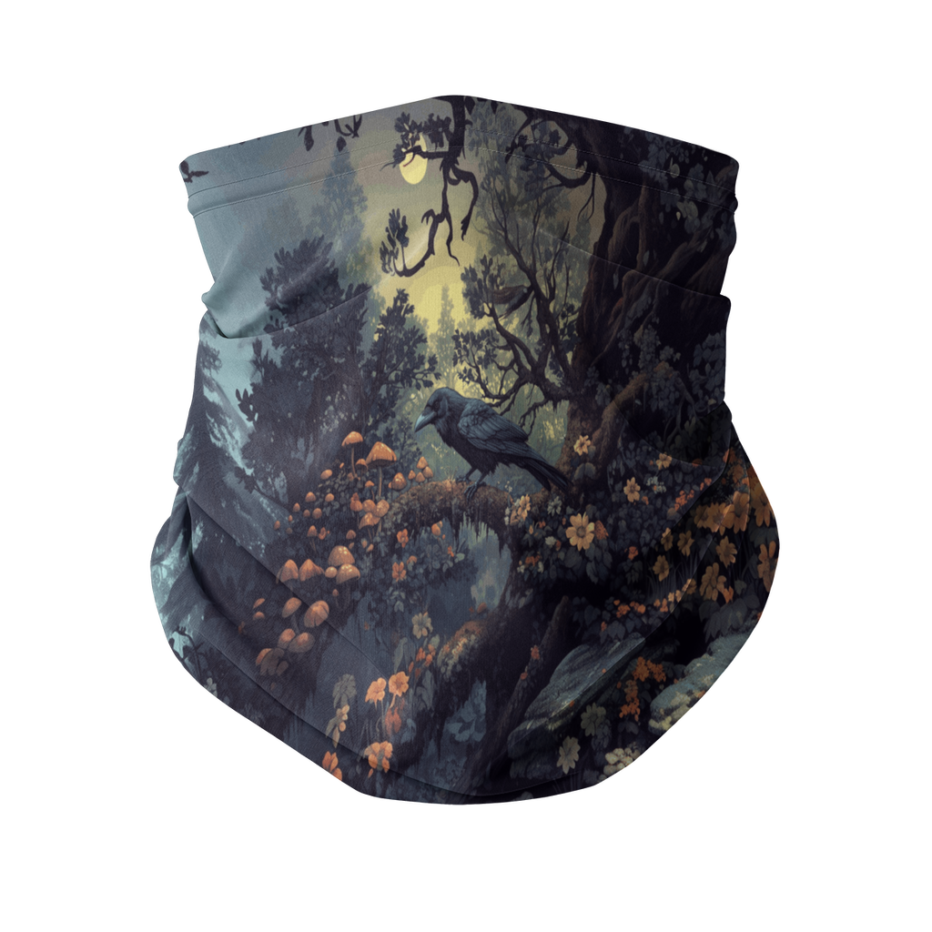 Raven in the Witchwood Raven in the Witchwood Neck Gaiter