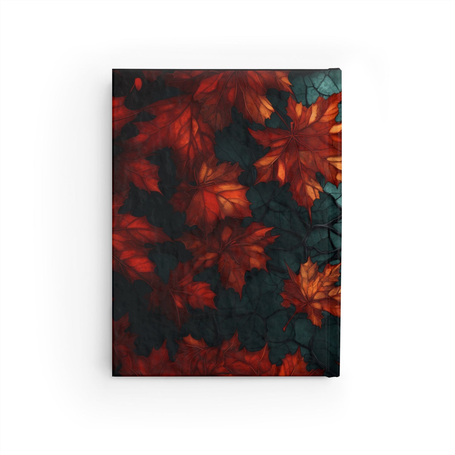 Fall Leaves and Skull Journal