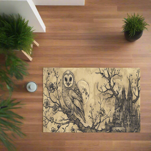 Moonbound Owl Mat