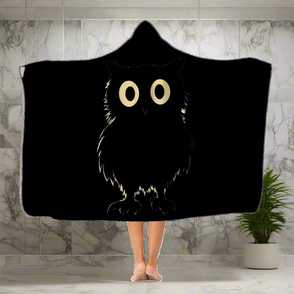 Baby Owl Hooded Blanket