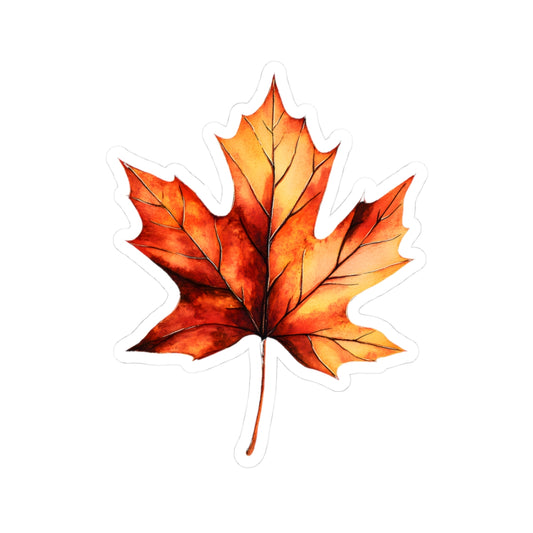 Autumn Leaf Kiss-Cut Stickers