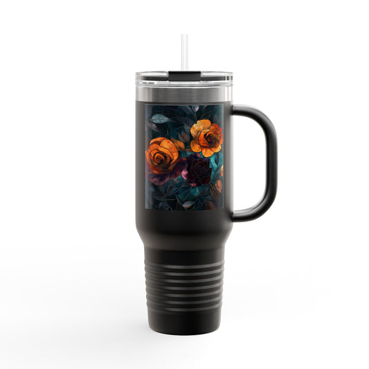 Gothic Floral 40oz Tumbler