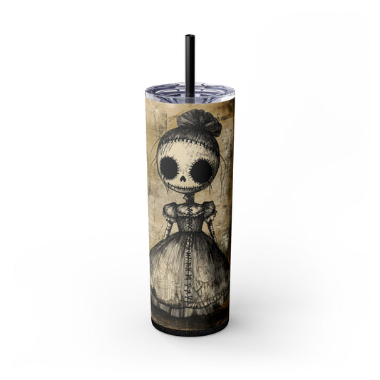 Wickedly Stitched 20oz Skinny Tumbler