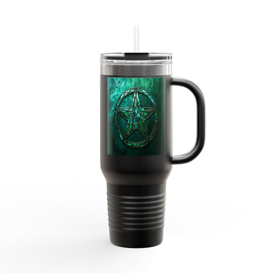 Emerald Pentacle 40oz Tumbler